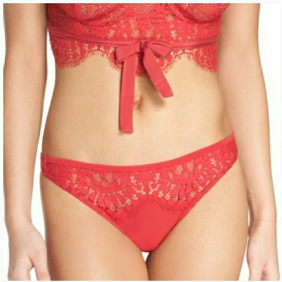 🔥LAST 1🔥NWT FL&L SEXY IN RED PANTY - Picture 2 of 8